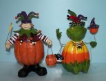 Two Resin Halloween Figurines