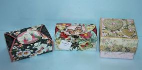Three Boxes of Decorative Soap