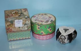 Three Boxes of Decorative Soap