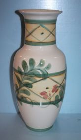 Gail Pittman Hand Painted Vase