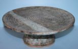 Peters Pottery Cake Stand Peters Pottery Cake Stand; 11 1/2