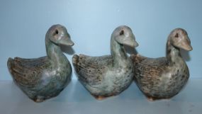 Three Peters Pottery Ducks