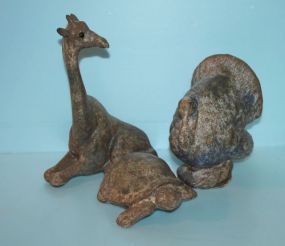 Peters Pottery Animals