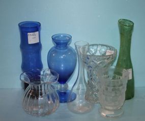 Seven Various Size Vases