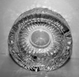 Glass Ashtray, signed Wedgewood