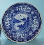 Blue and White Plate