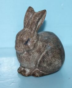 Small Peters Pottery Rabbit