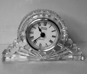 Crystal Legends Mantel Clock