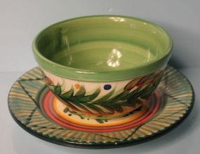 Gail Pittman Bowl & Plate