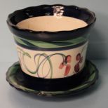 Gail Pittman Flower Pot with Underplate