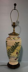 Gail Pittman Vase Made Into Lamp