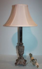 Resin Pineapple Lamp and a Double Headed Ram's Head Lamp