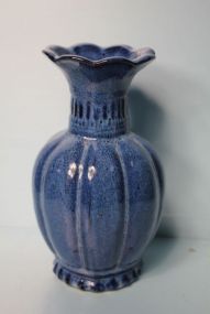 Blue Pottery Vase