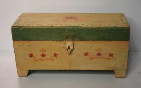 Vintage Wooden Box with Latch