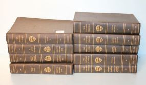 Set of Nine Harvard Classics Books