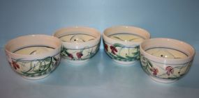 Set of Four Gail Pittman Bowls