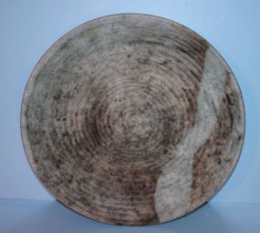 Large Peters Pottery Charger