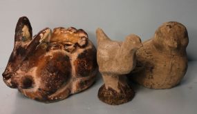 Three Pottery Pieces