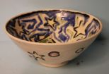 Pottery Bowl of Angel and Stars