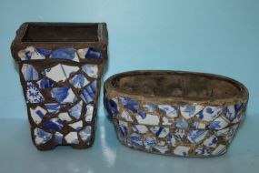 Two Pottery Planters