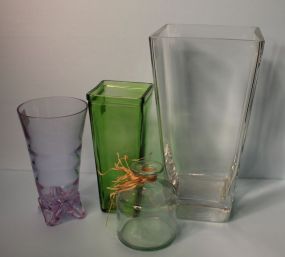 Group of Four Various Size Vases
