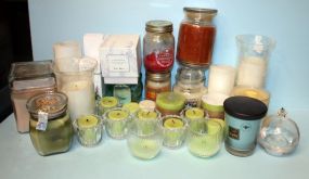 Large Group of Assorted Candles