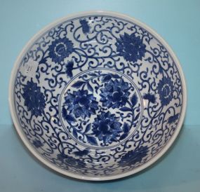 Blue and White Porcelain Bowl