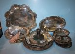 Box Lot of Silverplate