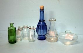 Group of Seven Small Bottles