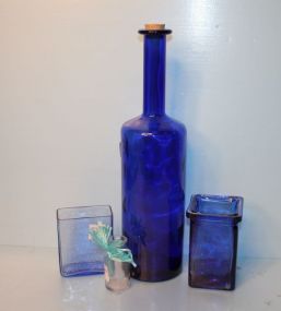 Four Glass Items