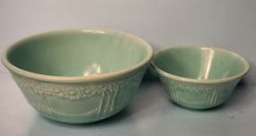 Two HLG Pottery Bowls