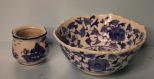 Two Blue and White Porcelain Pieces