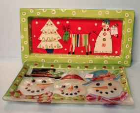 Two Christmas Trays