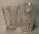 Two Glass Vases