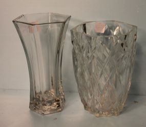 Two Glass Vases