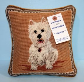 Small Needlepoint Pillow