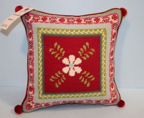 Small Needlepoint Pillow