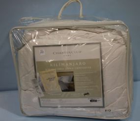 Charter Club DC Kilimanjaro White goose Down Comforter, King Size C