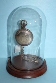 Waltham Watch Co. Ornate Pocket Watch in Dome