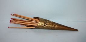 Brass Match Holder