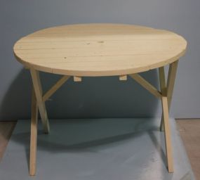 Wood Patio Table