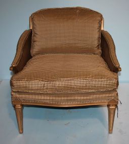 French Lowback Cane Sided Chair