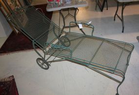 Iron Patio Lounge Chair