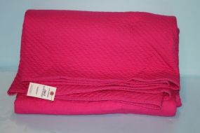 Hot Pink Isaac Mizrahi Quilted Comforter