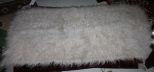 White Shag Rug