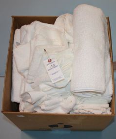 Group of Various Style Bath Towels and Washcloths