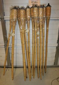Group of Twelve New Outdoor Torches