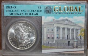 1883-O Brilliant Uncirculated Morgan Dollar