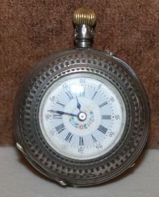 Mid 1880's Jacot Silver Pocket Watch