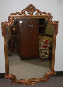 1920's Gold Framed Mirror